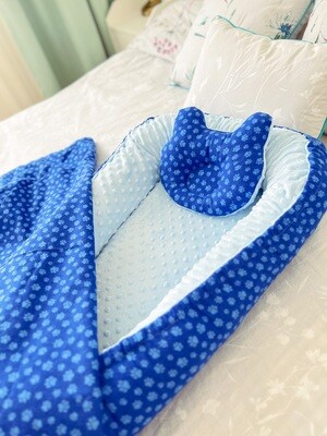 Babynest cotton +Minky plush (0-6 months)