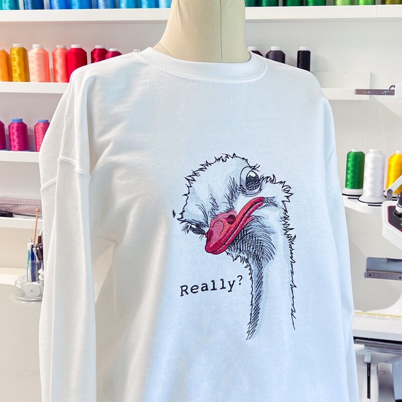 Sweatshirt “Really?”