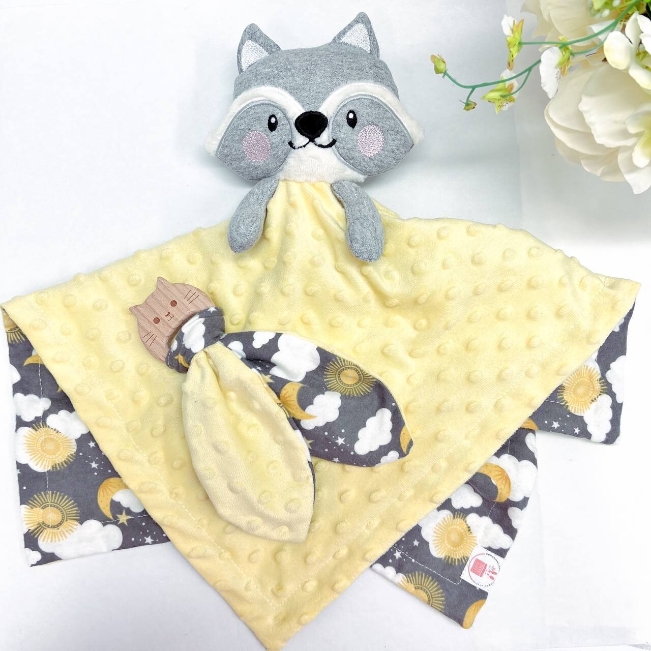 Comforter for baby «Raccoon»