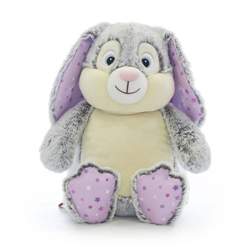 Grey Bunny (Blue Stars)