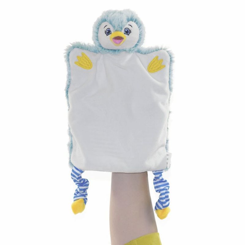 Penguin hand puppet