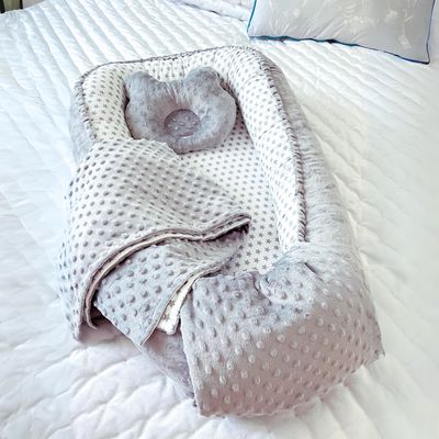 Babynest cotton +Minky plush (0-6 months)