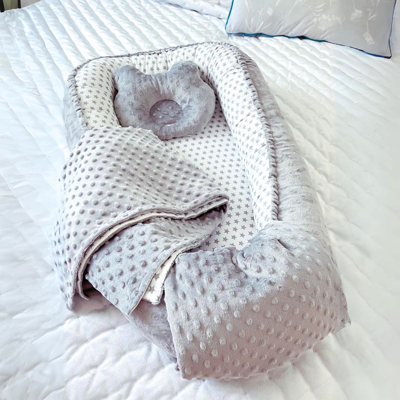 Babynest cotton +Minky plush (0-6 months)