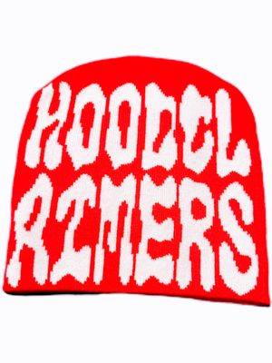 HOODCLAIMERS RED BEANIE HAT