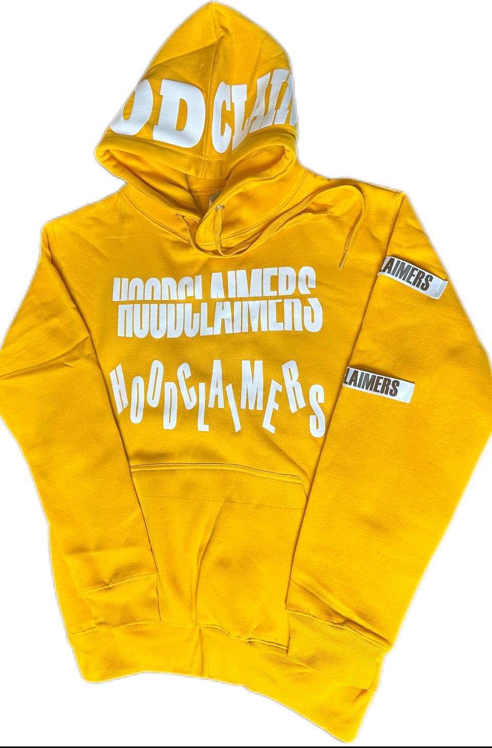 MUSTARD HOODCLAIMERS HOODIE