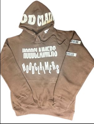 BROWN HOODCLAIMERS HOODIE