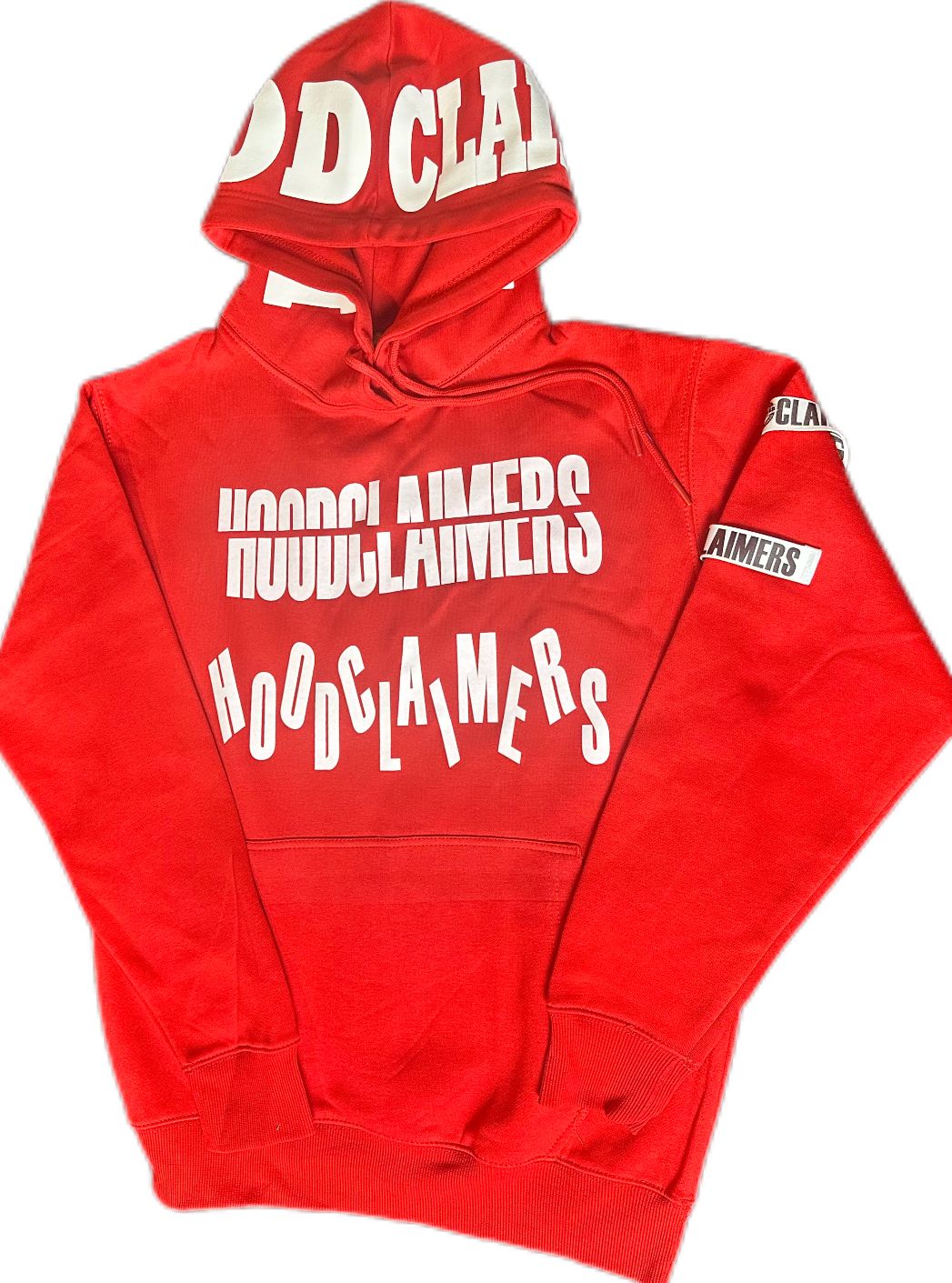 RED HOODCLAIMERS HOODIE