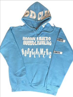 LIGHT BLUE HOODCLAIMERS HOODIE