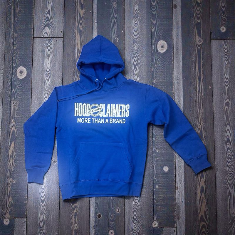 HOODCLAIMERS ROYAL HOODIE
