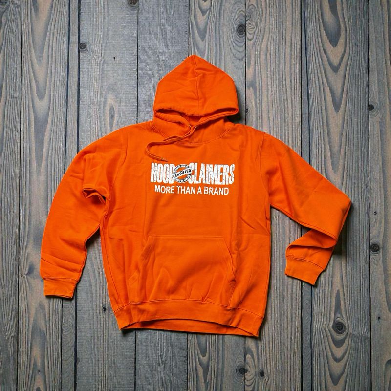 HOODCLAIMERS ORANGE HOODIE