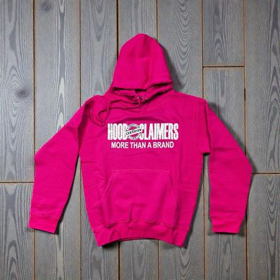 HOODCLAIMERS HOT PINK HOODIE