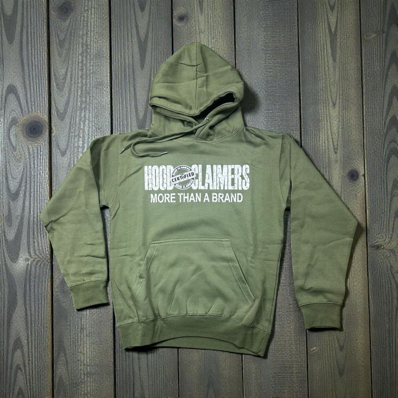 HOODCLAIMERS OLIVE HOODIE
