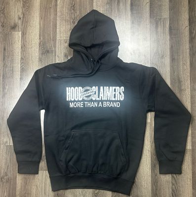 HOODCLAIMERS BLACK HOODIE