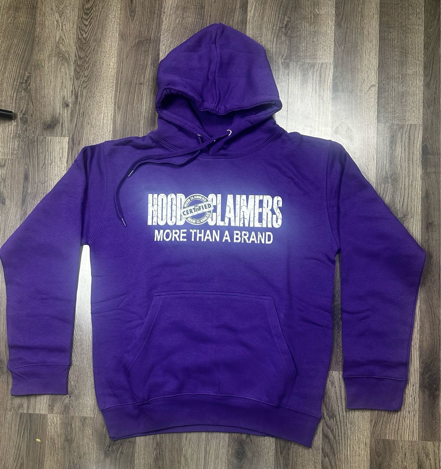 HOODCLAIMERS PURPLE HOODIE