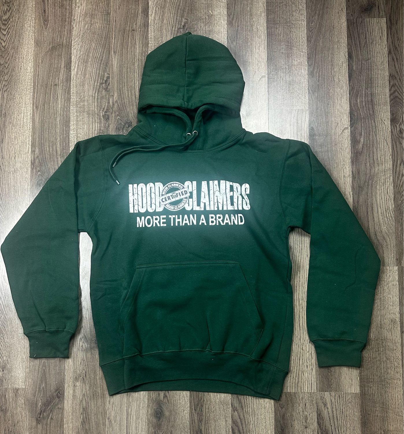 HOODCLAIMERS HUNTER GREEN HOODIE