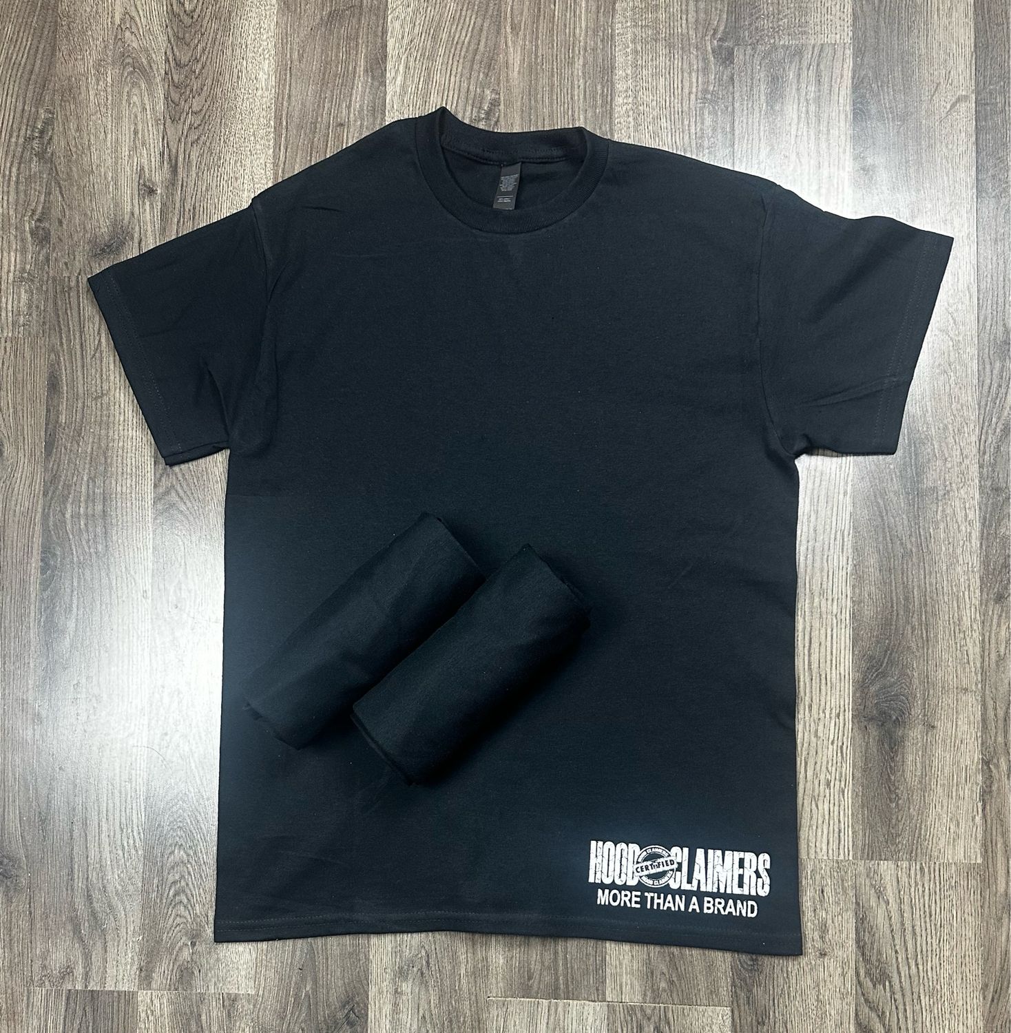 HOODCLAIMERS 3 PACK BLACK T-SHIRTS