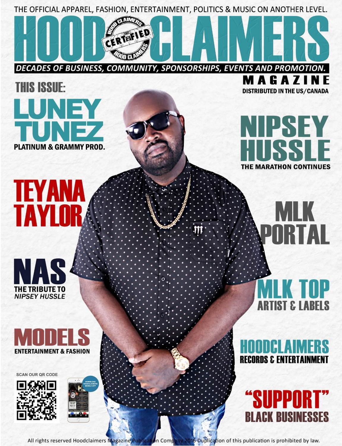 HOODCLAIMERS MAGAZINE (ISSUE #1)