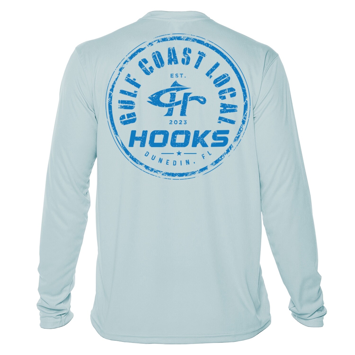 HOOKS CIRCLE STAMP HOOKS CIRCLE STAMP, SIZE: S, COLOR: ARCTIC BLUE