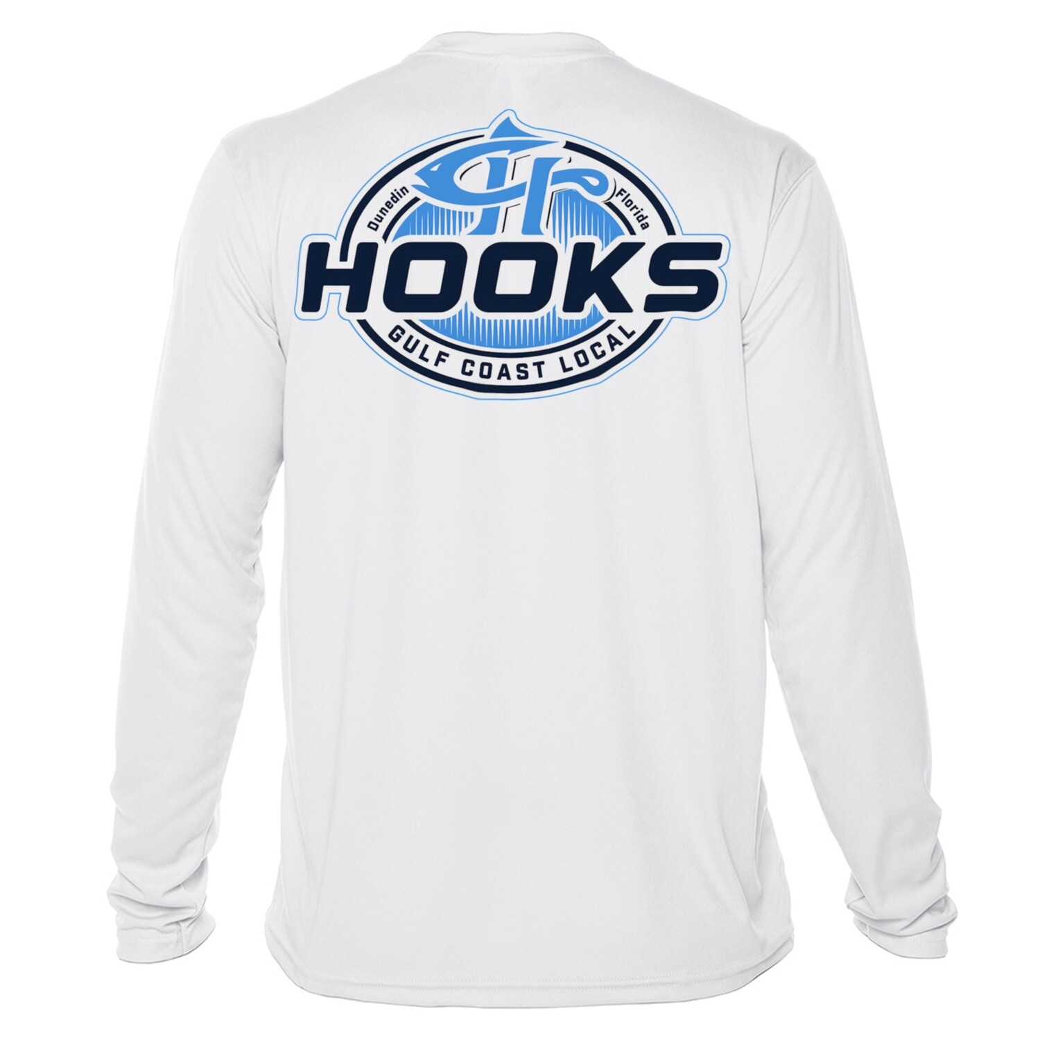 HOOKS BRAND BLUE ELLIPSE HOOKS BRAND BLUE ELLIPSE, SIZE: S, COLOR: WHITE