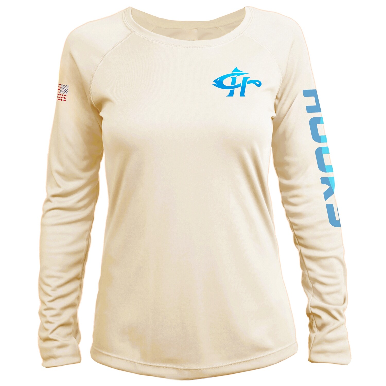 HOOKS BRUSH FLAG, SIZE: S, SLEEVES: LONG SLEEVES, COLOR: PALE YELLOW