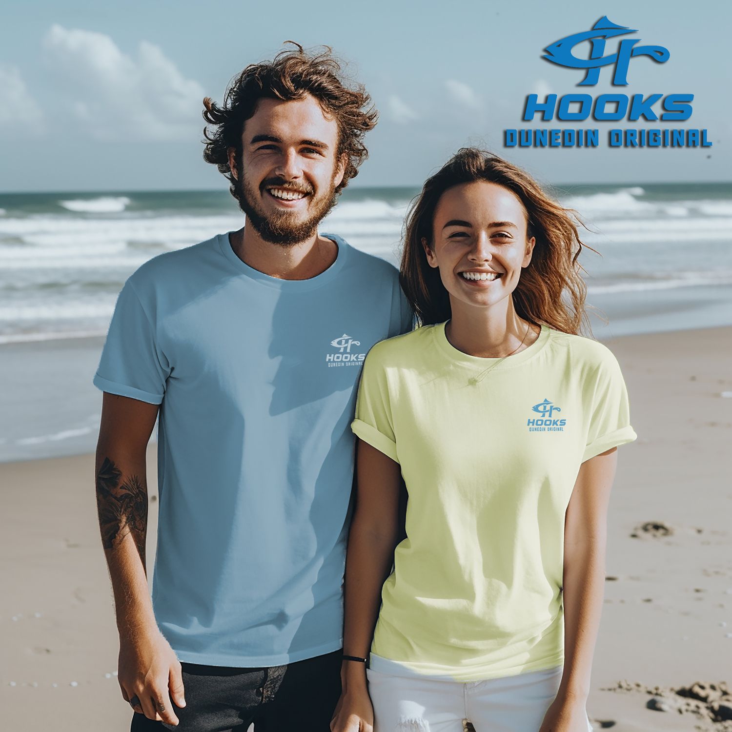 HOOKS COOL IN FLORIDA T SHIRT