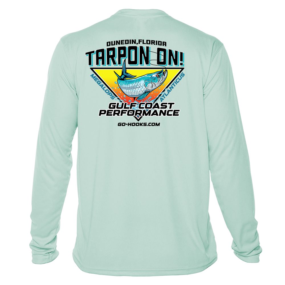 TARPON ON! PERFORMANCE TARPON ON! PERFORMANCE, SIZE: S, COLOR: SEAGRASS MINT