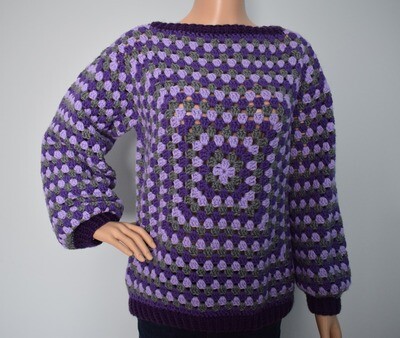 Purple Granny Sweater (M/L)