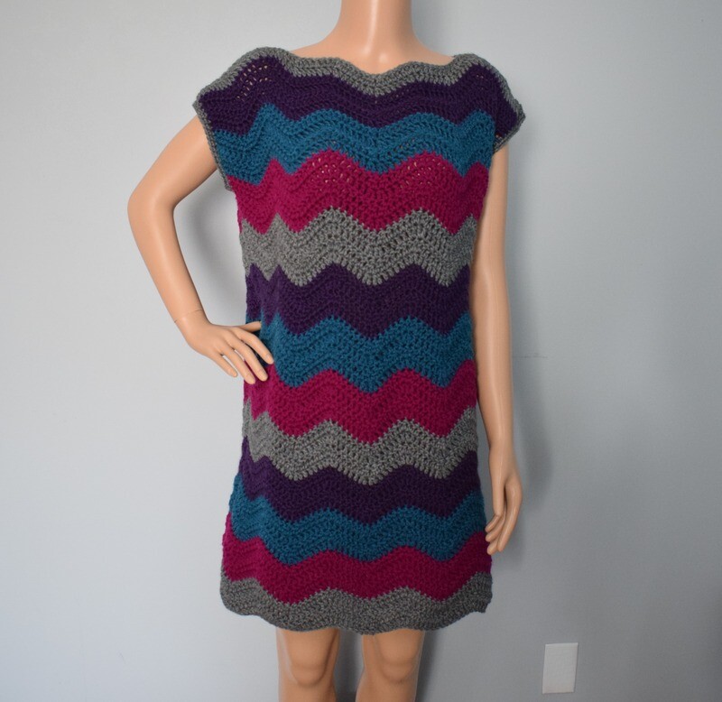 Ripple Tunic Dress (L)