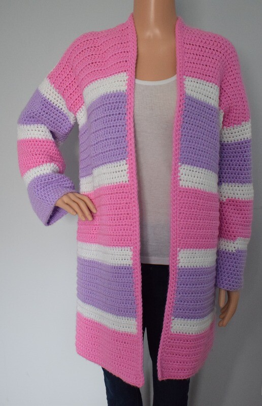 Macaroon Pastel Cardigan (M/L)