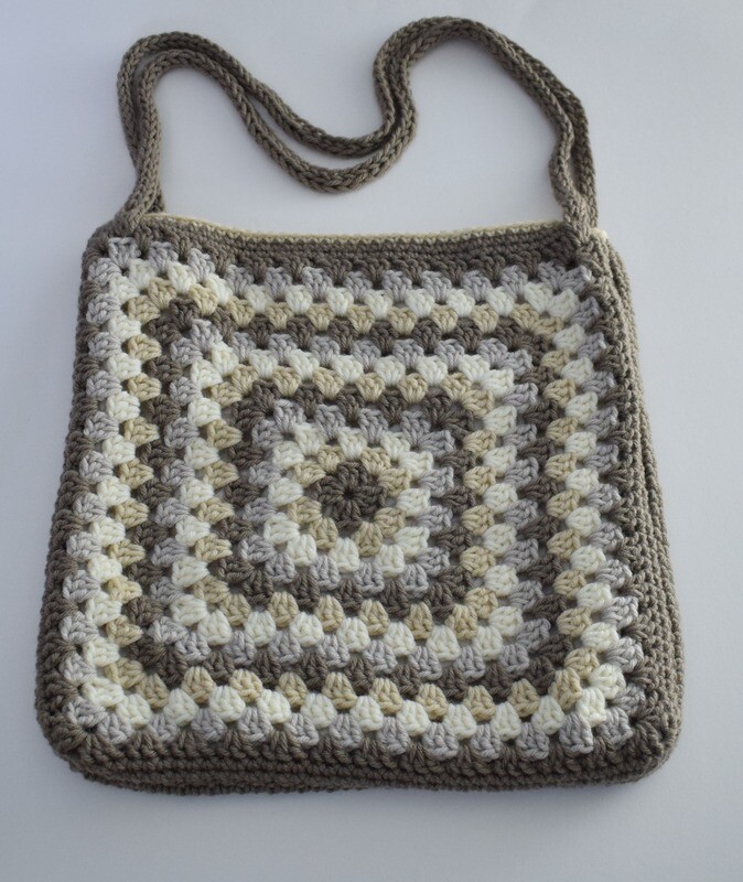 Granny Square Tote Bag