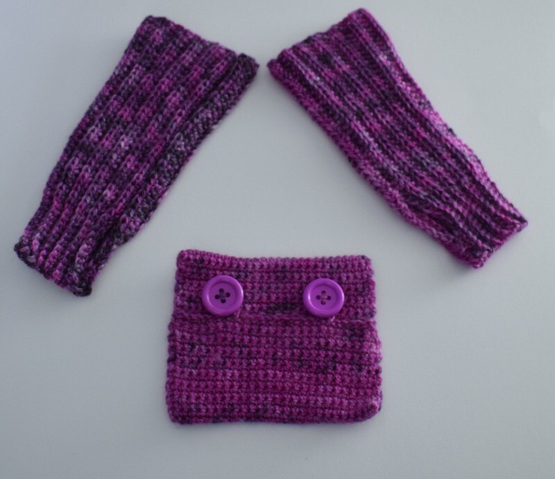 Arm Warmers &amp; Waist Pouch Set