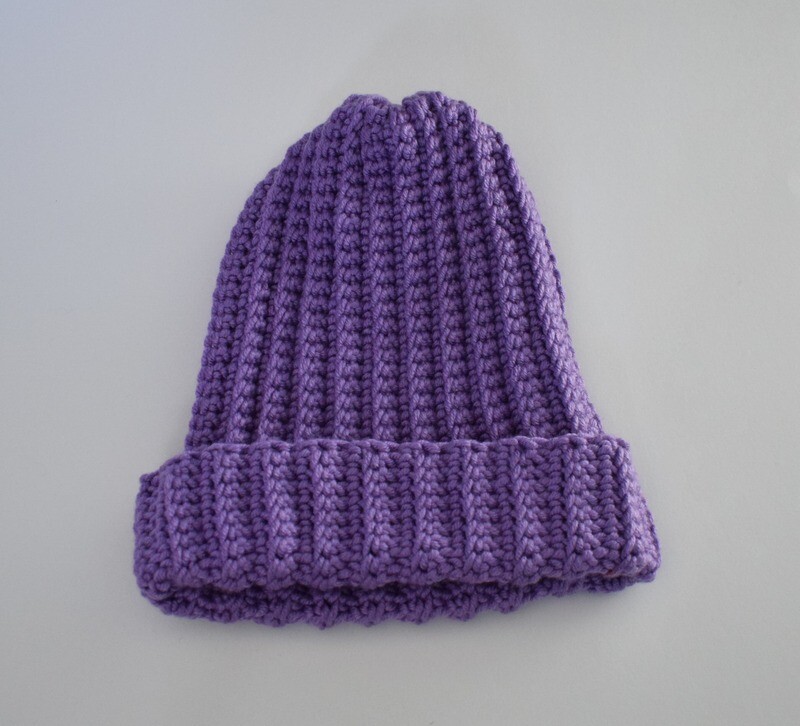 Chunky Lavender Toque