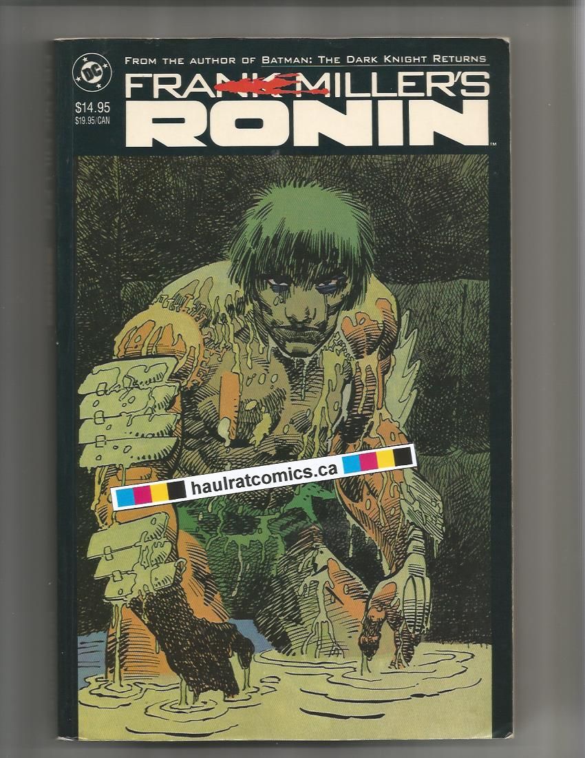 SAMPLE FRANK MILLER&#39;S RONIN TPB 1987