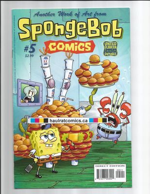 SAMPLE SPONGEBOB COMICS 5 2011