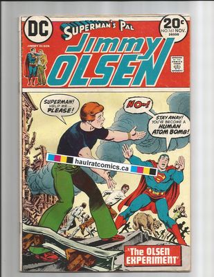SAMPLE SUPERMAN&#39;S PAL JIMMY OLSEN 161 1973