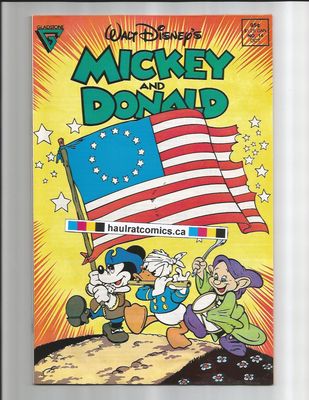 SAMPLE MICKEY AND DONALD 14 1989