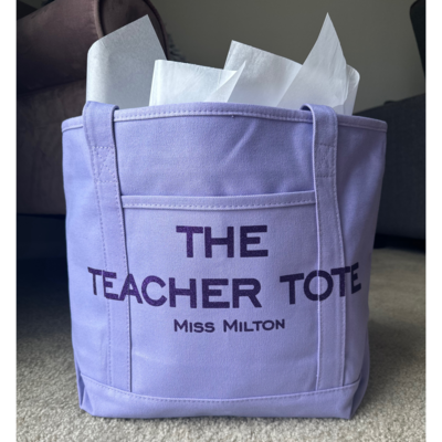 Personalized Canvas Tote Bag