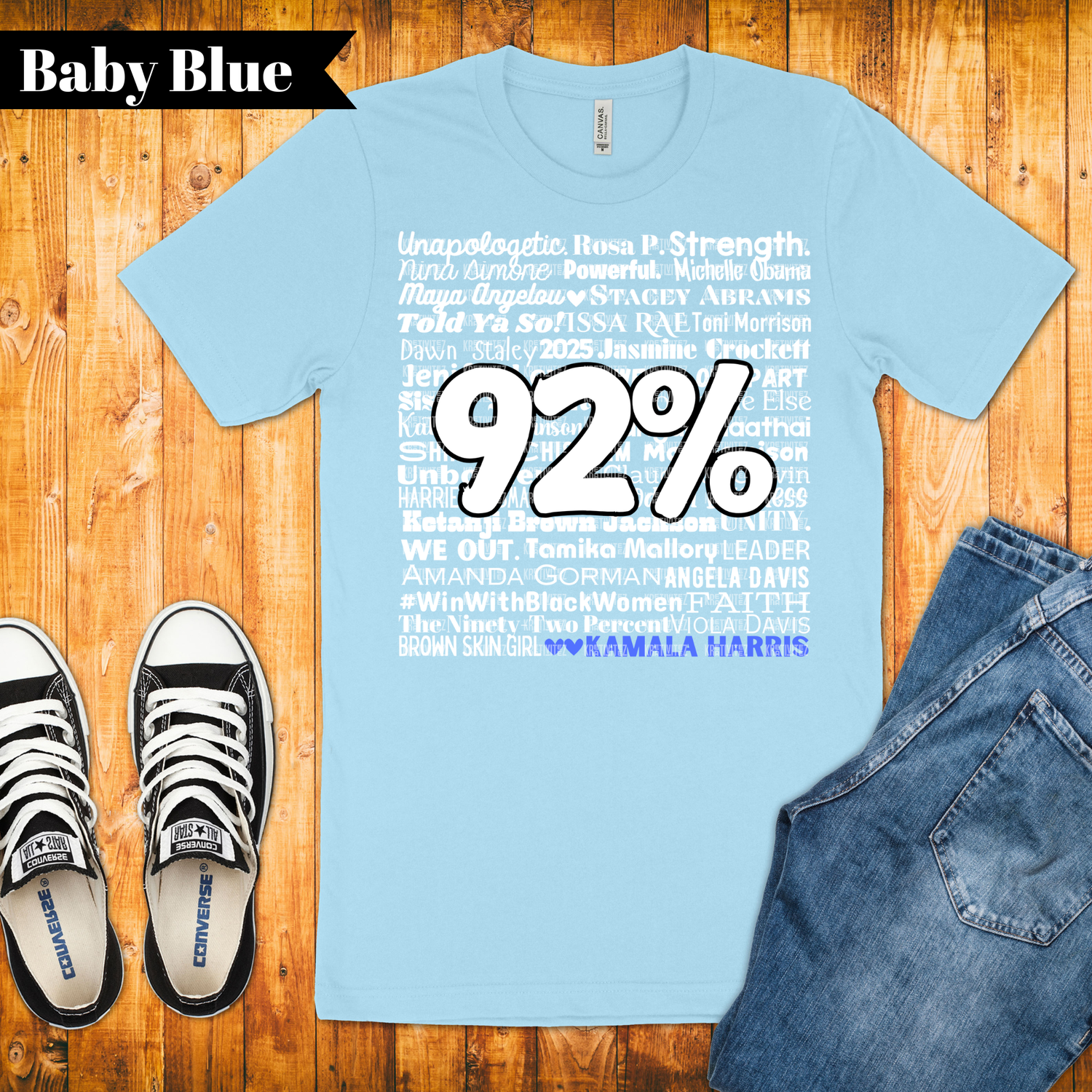 92% Black Women T-shirt