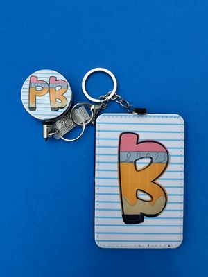 Teacher ID Badge Holder + Reel