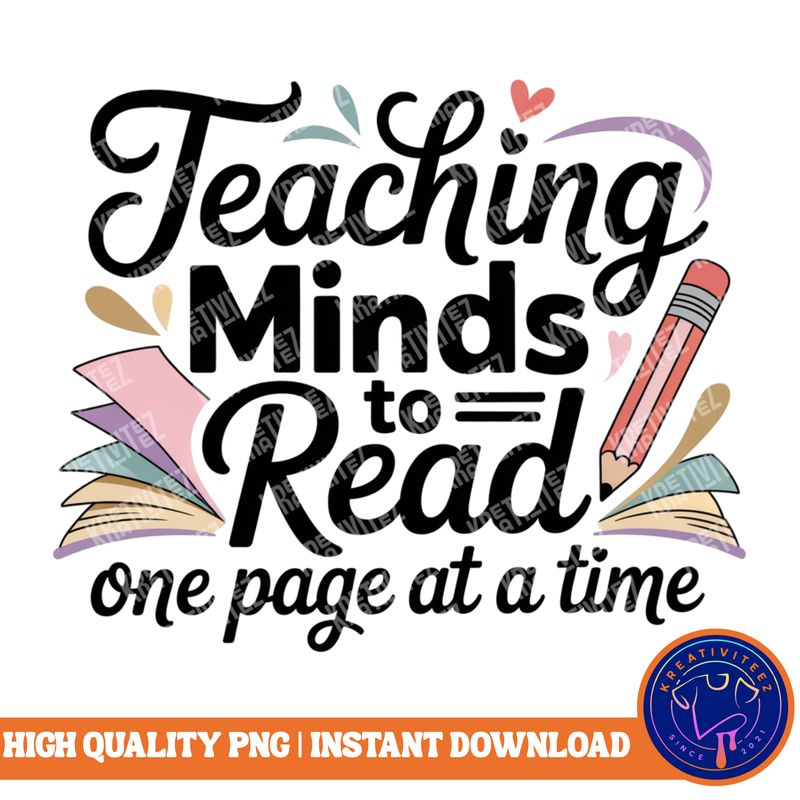 Teacher PNG | Digital Download -Teaching Minds