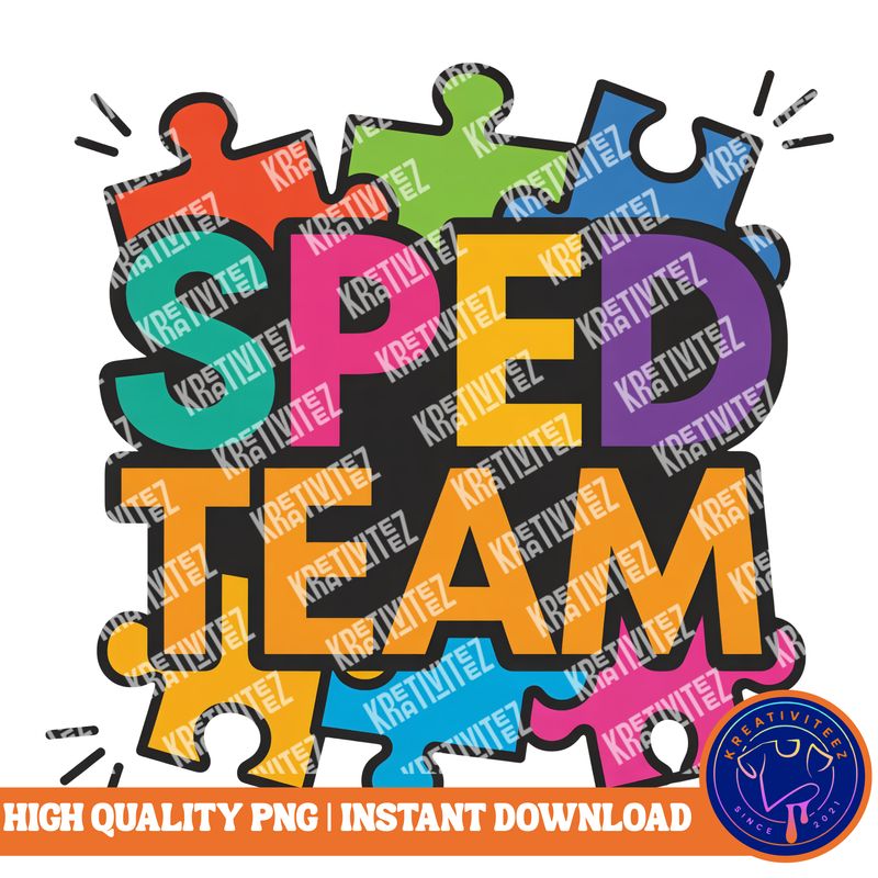 Teacher PNG | Digital Download - SPED Team