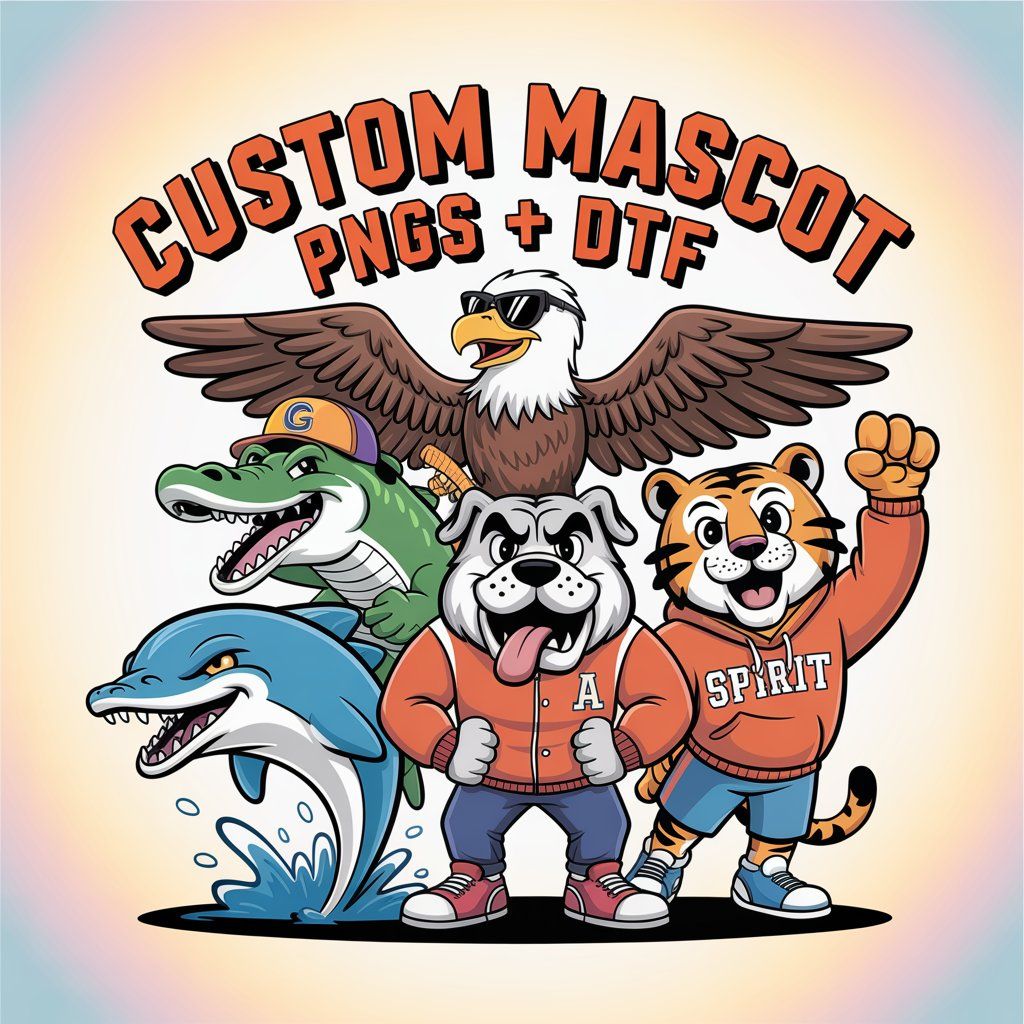 Custom School Design + DTF Prints