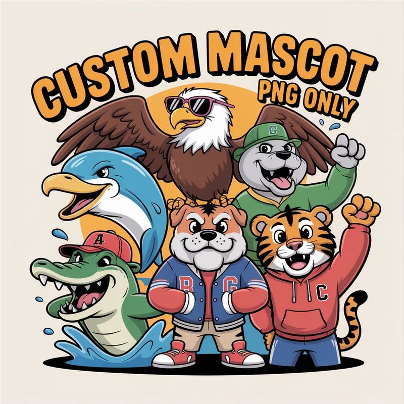 Custom School Design -- PNG Only