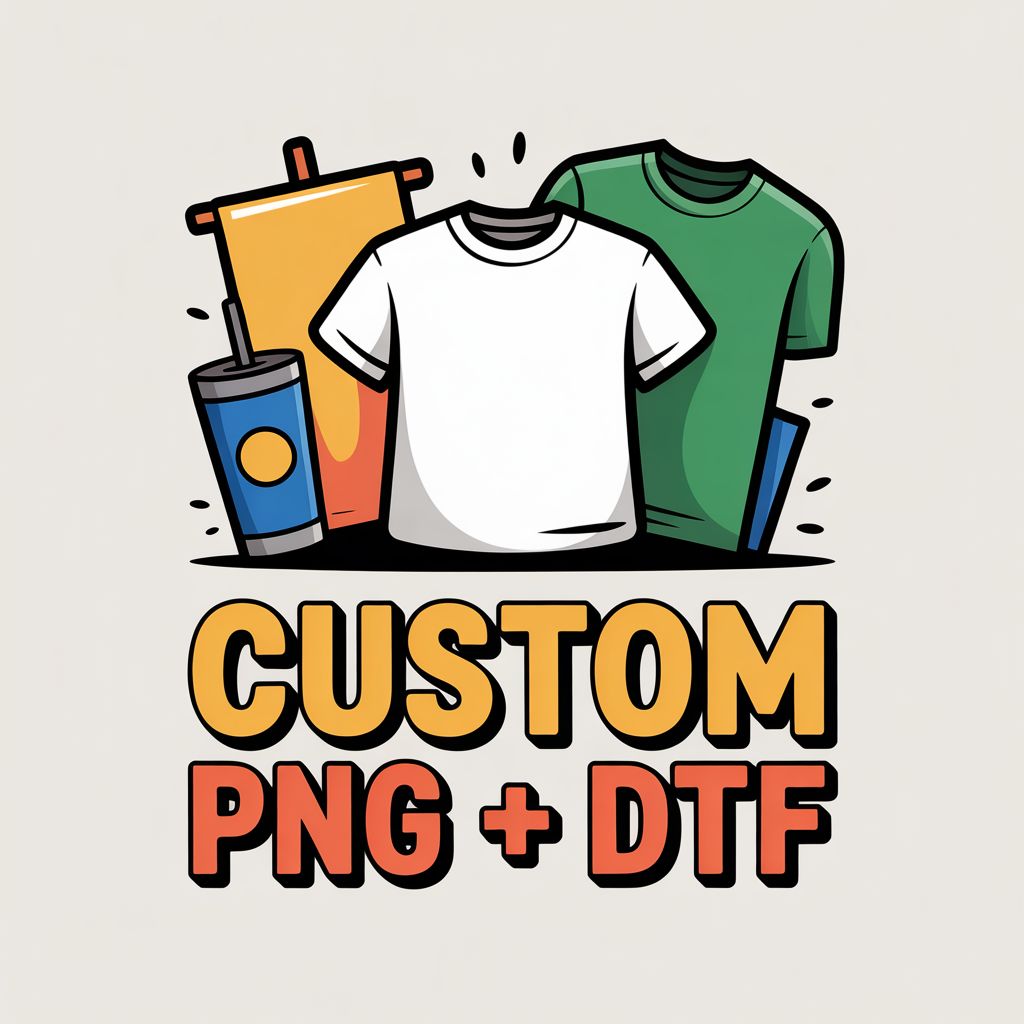 Custom Design (PNG and/or DTF Prints)