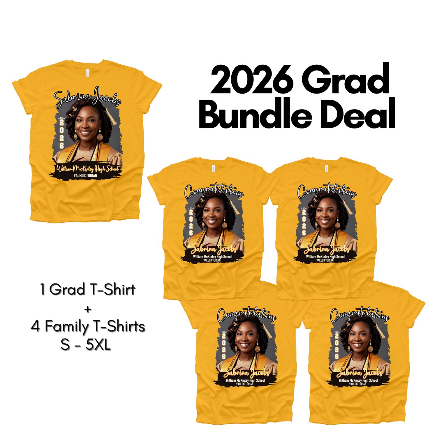 Grad T-Shirt Bundle