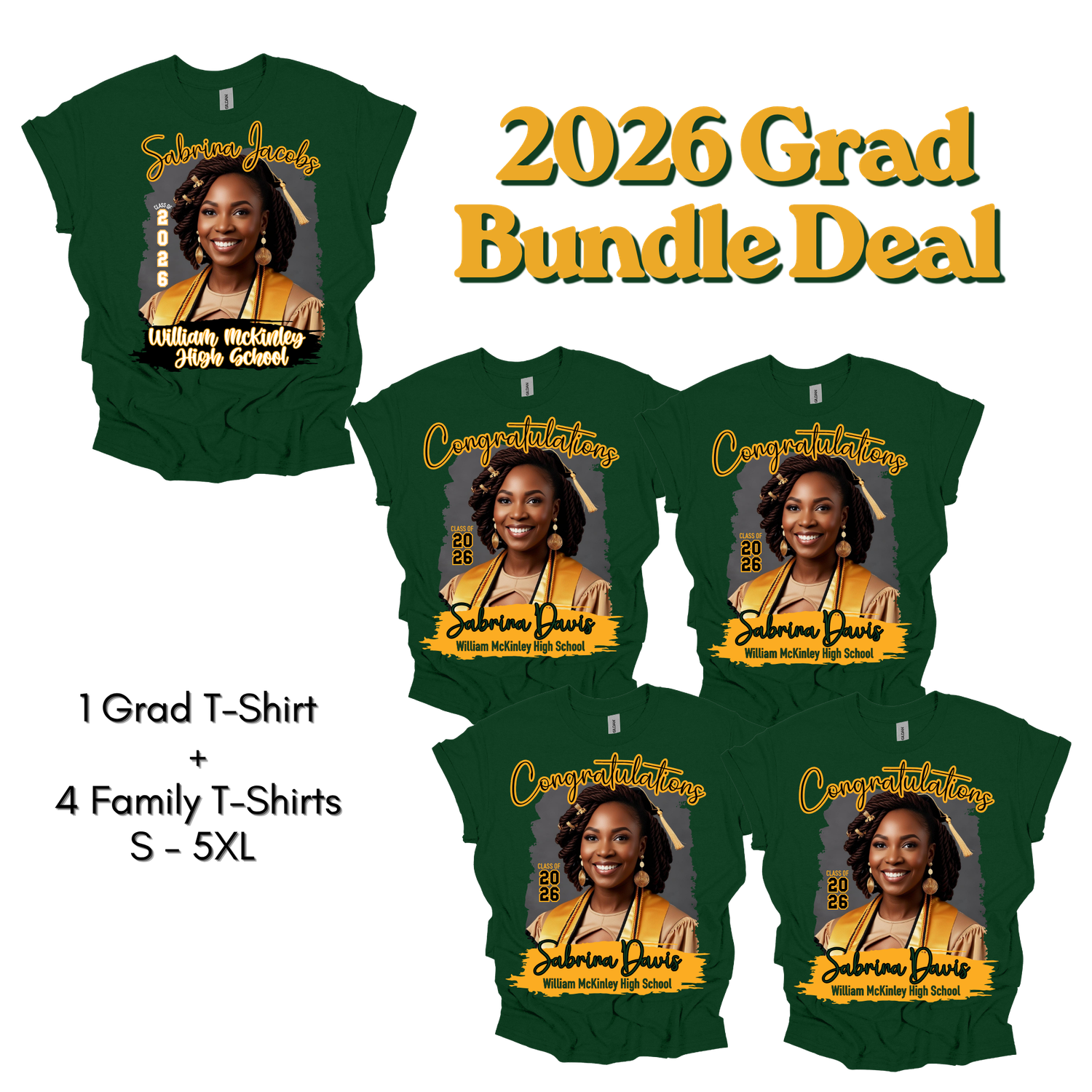 Grad T-Shirt Bundle