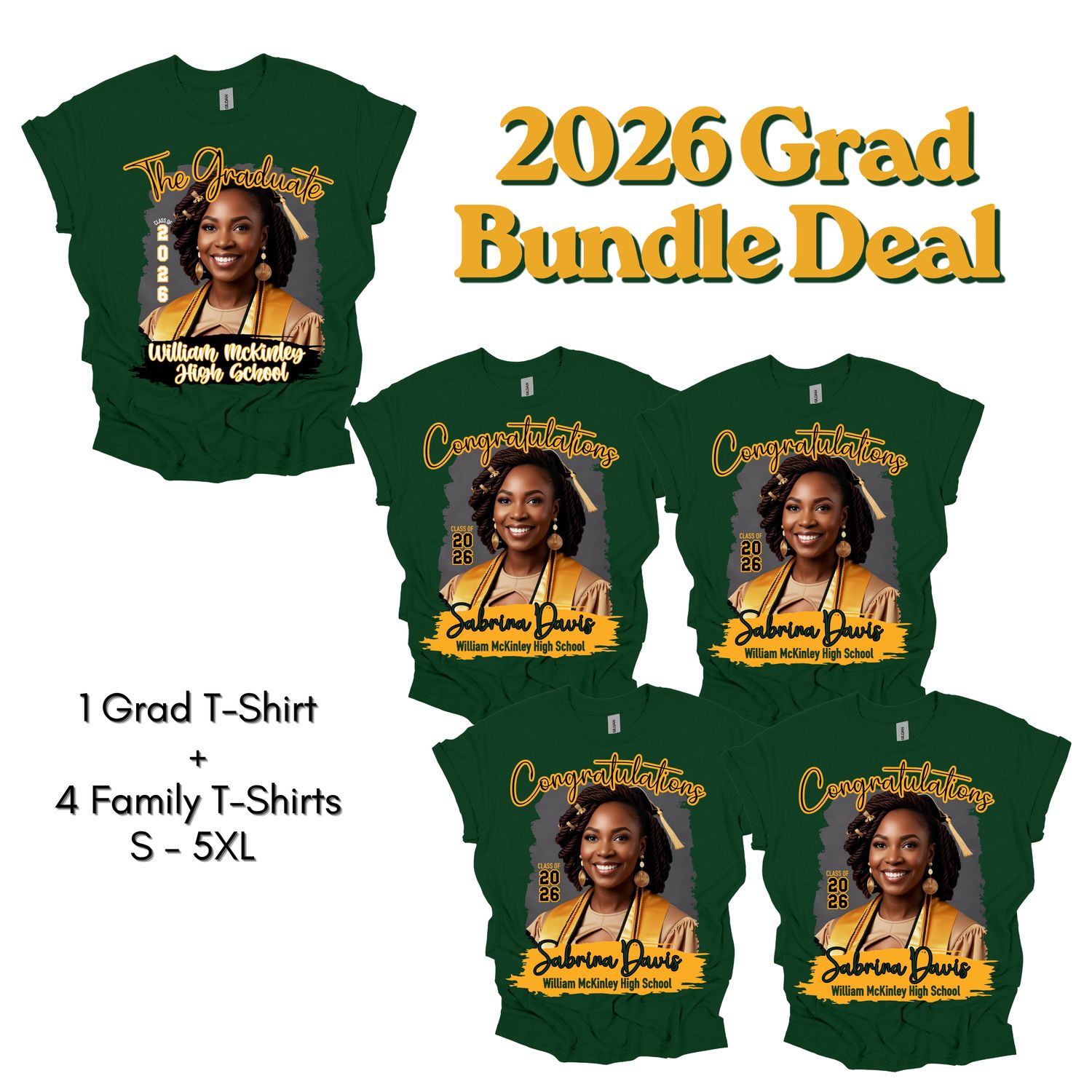 Grad T-Shirt Bundle