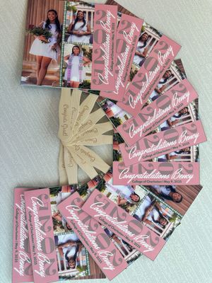 Personalized Graduation Fans