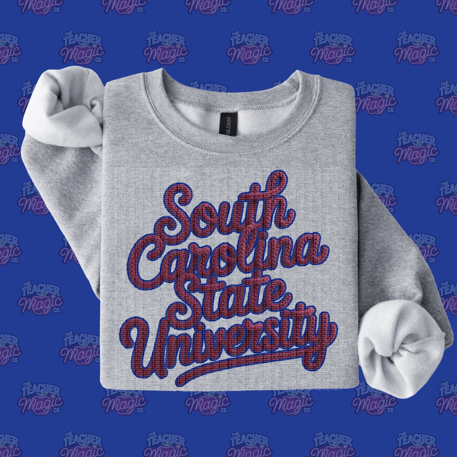 SC State University Faux Knitted Apparel