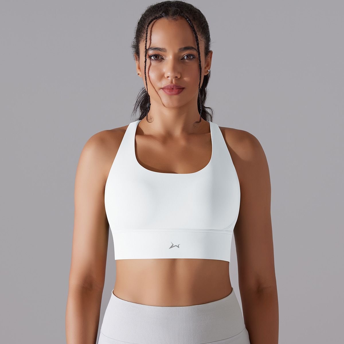 Wondr White Support Bra